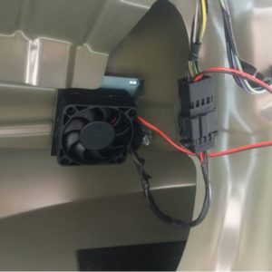 Saab 9-5 2010-2012 led bar fan kit